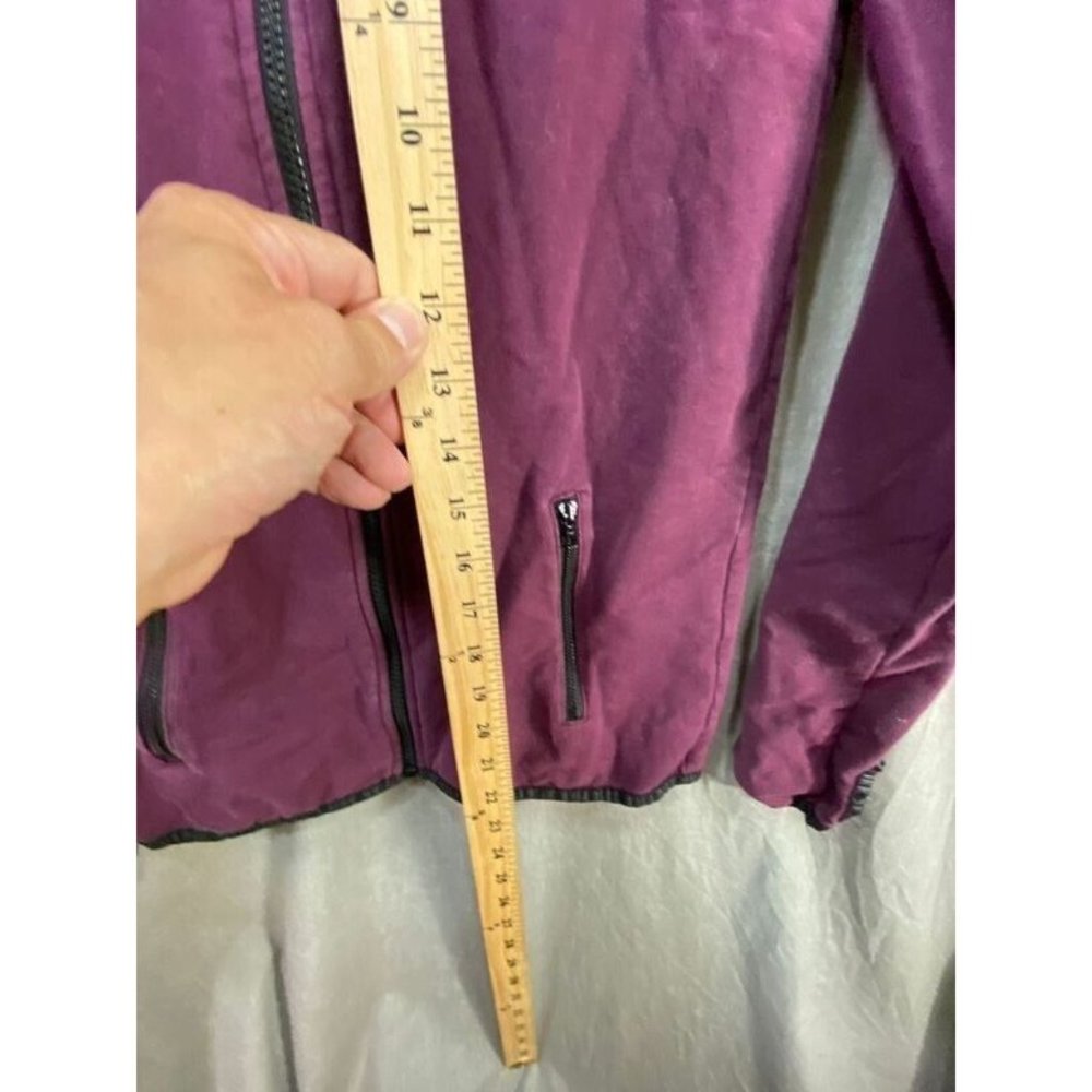 Victoria´s Secret Pink Sweater Womens XS Red Full Zip Long Sleeve Hoodie‎ Ladies - Picture 8 of 9